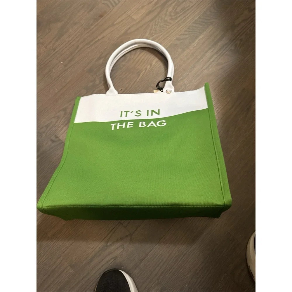 NEW Knit Tote‎ kate spade ny x Target Green/light